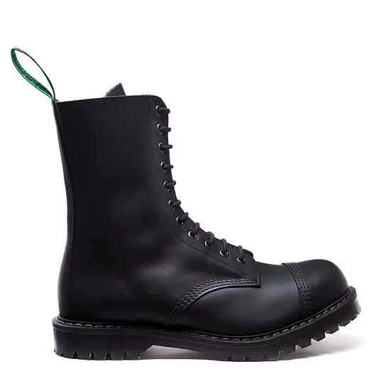 Ботинки Solovair 11eye STC Black Greasy