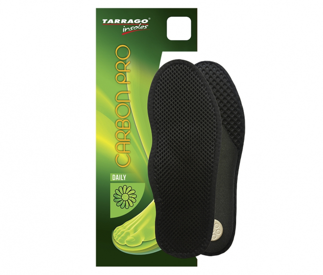 TARRAGO - Стельки анатомические Carbon Pro, мембран.ткань/латекс