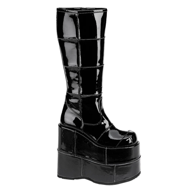 Ботинки Demonia STACK-301 Black Patent