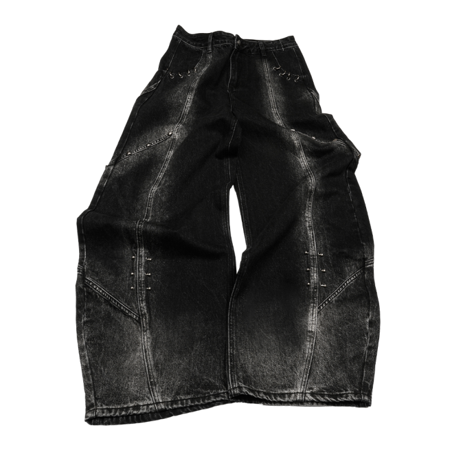 Джинсы bladnes WIDE DISTRESS