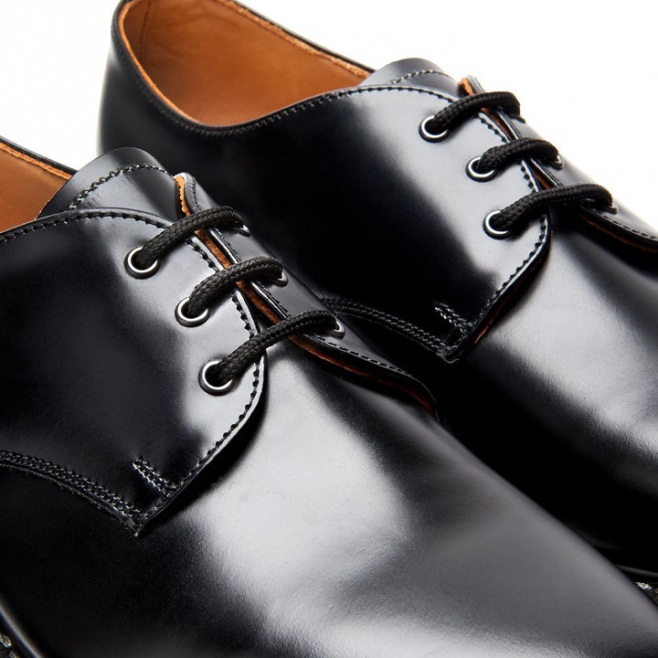 Solovair шнурки чёрные 70 см