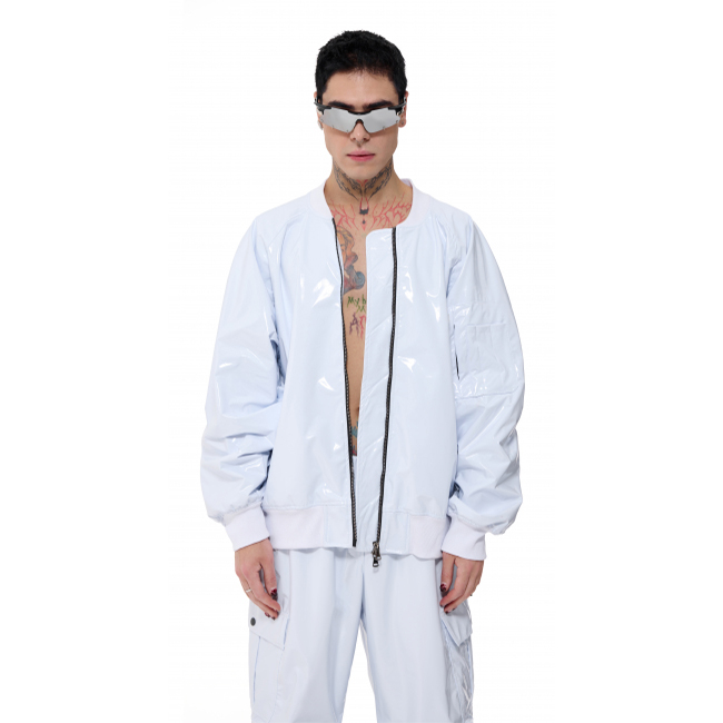 Куртка MIRBA BOMBER LACQUER белый