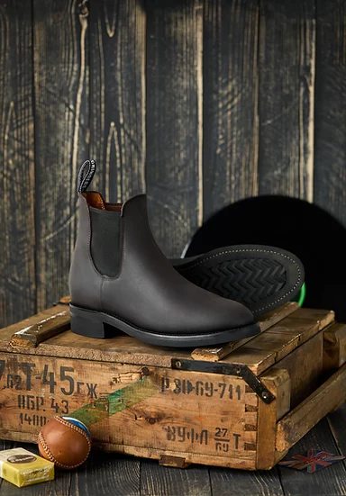 Челси Grinders Jodhpur Crazy Horse