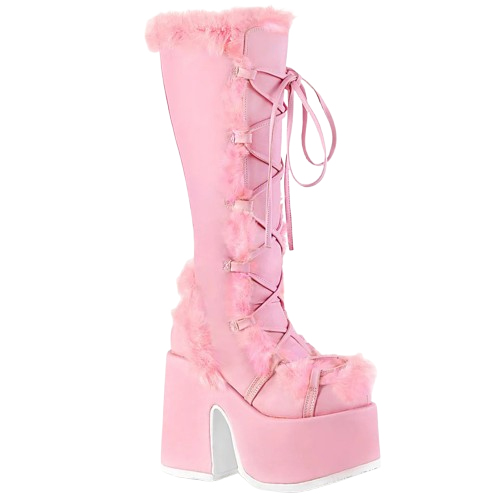Ботинки Demonia CAMEL-311 Pastel Pink