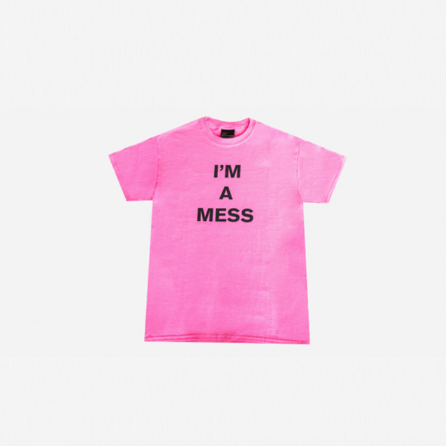 Футболка "I'm a mess" розовая, Underground