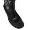 Сапоги KOI Footwear Cryptek Snub Nose Tall Cowboy - Black Vintage