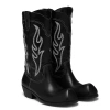Сапоги KOI Footwear Cryptek Snub Nose Tall Cowboy - Black Vintage