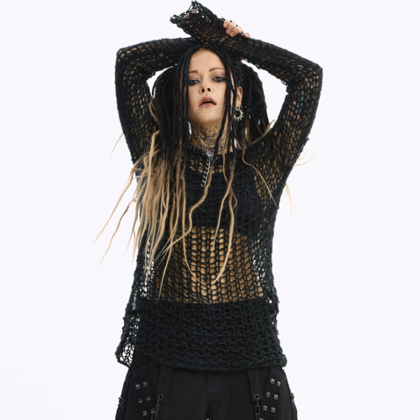 Свитер Tripp Nyc HOLY PUNK BLACK
