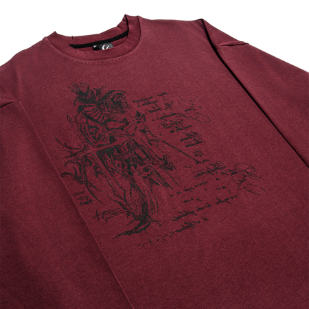 Лонгслив bladnes darksouls V2 RED