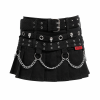 Юбка Tripp Nyc TRIPLE BELTED CHAIN