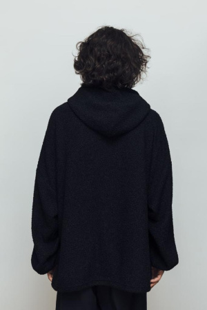 Худи MIRBA HOODIE-SHERPA, чёрный