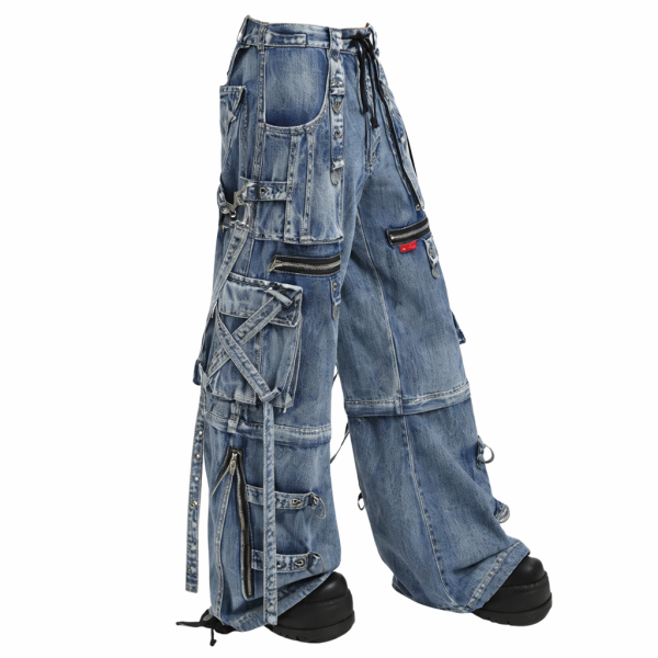 Джинсы Tripp Nyc X-STRAP DELUXE FOG INDIGO