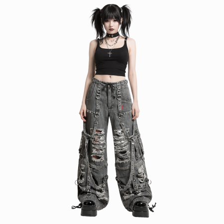 Джинсы Tripp Nyc STRAP SHREDDER