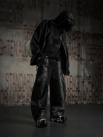 Джинсы bladnes WIDE DISTRESS