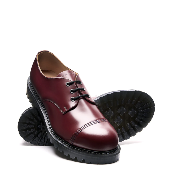 Туфли Solovair 3eye Gibson shoe STC Cherry Red