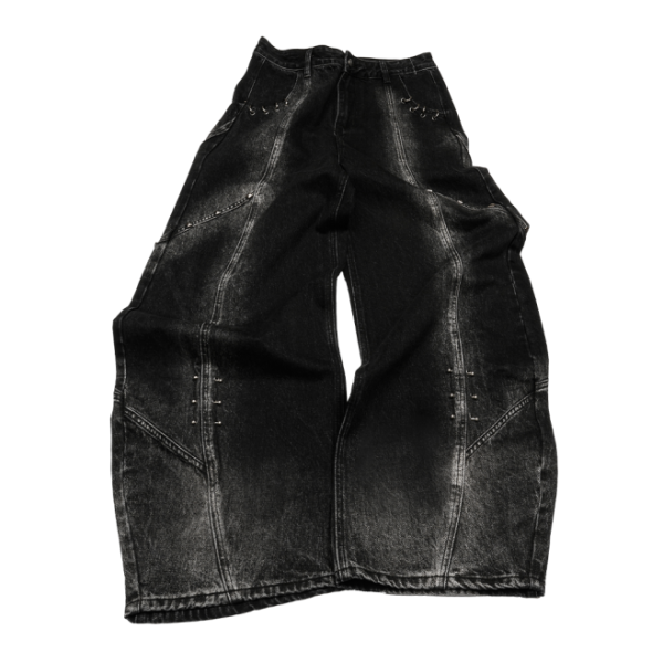 Джинсы bladnes WIDE DISTRESS