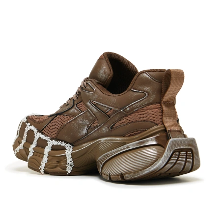 Кроссовки KOI Footwear Forest Lines Mega Chunky - Brown