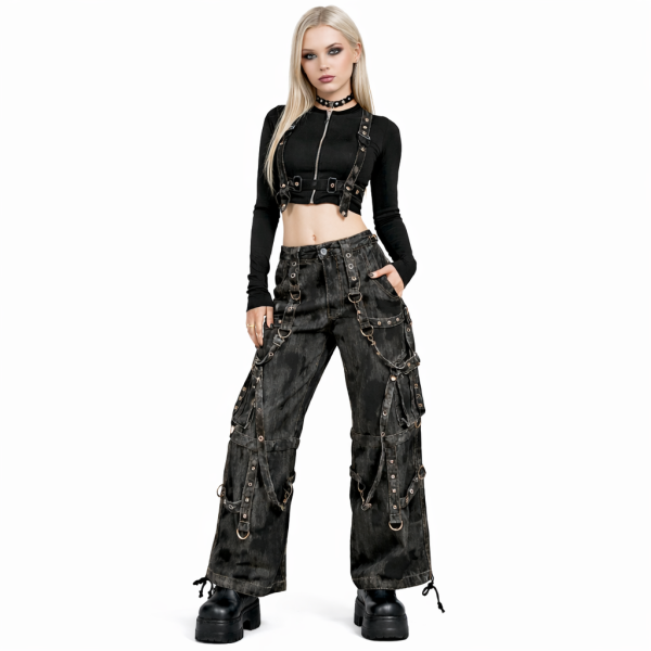 Джинсы Tripp Nyc DENIM STRAP BLACK INK WASH