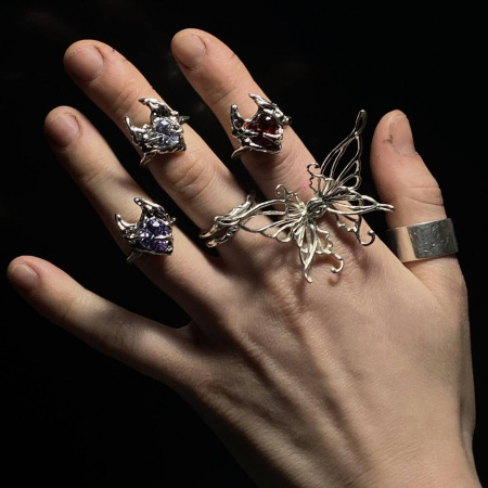 Кольцо "Бабочка"