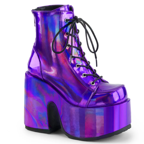 Ботильоны Demonia CAMEL-203 Purple Hologram