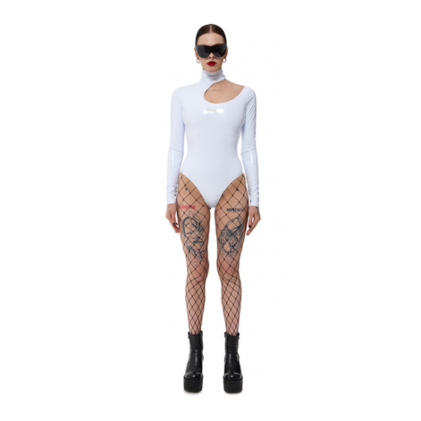 Боди MIRBA BODYCUTOUT LACQUER белый
