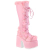 Ботинки Demonia CAMEL-311 Pastel Pink