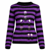 Свитер Tripp Nyc RAG STRIPE PURPLE
