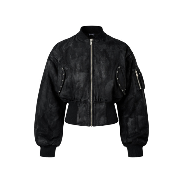 Жакет UNIZ WORLDWIDE Black Coating Bomber