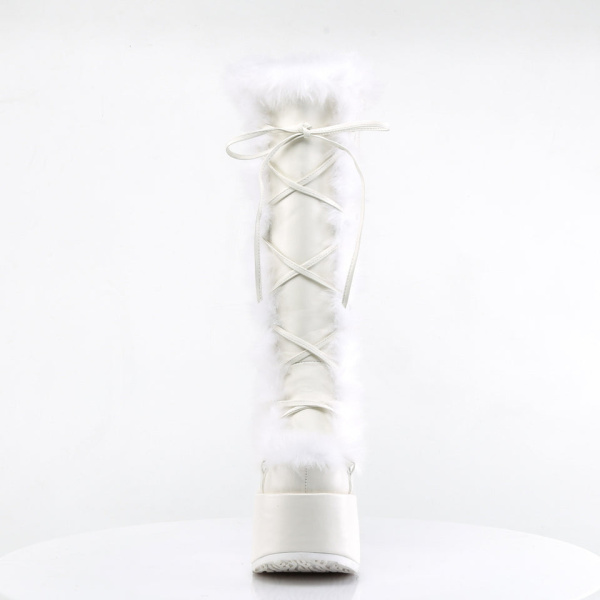 Ботинки Demonia CAMEL-311 White