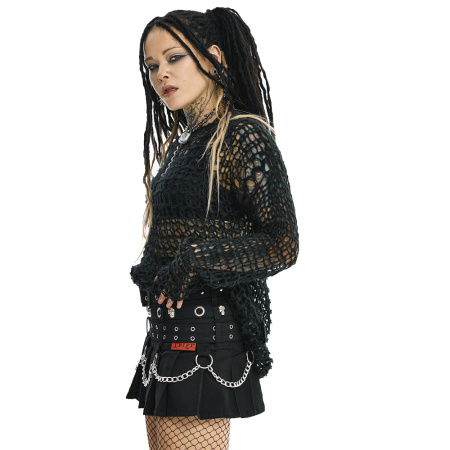 Юбка Tripp Nyc TRIPLE BELTED CHAIN