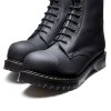Ботинки Solovair steel toe cap 8 eye boot in black greasy