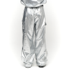 Брюки-карго MIRBA LACQUER серебряный