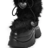 Ботинки KOI Footwear Midnight Sasquatch Fluffy Snow - Black