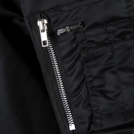 Куртка-бомбер New Rock W-JACK003-S1