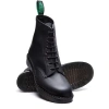 Ботинки Solovair 8eye Derby boot Black Greasy