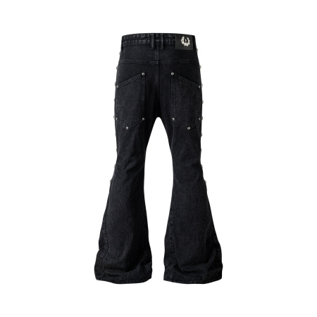 Джинсы-клеш UNIZ WORLDWIDE Egypt Washed Flare