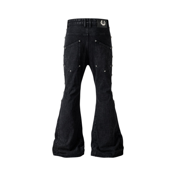 Джинсы-клеш UNIZ WORLDWIDE Egypt Washed Flare