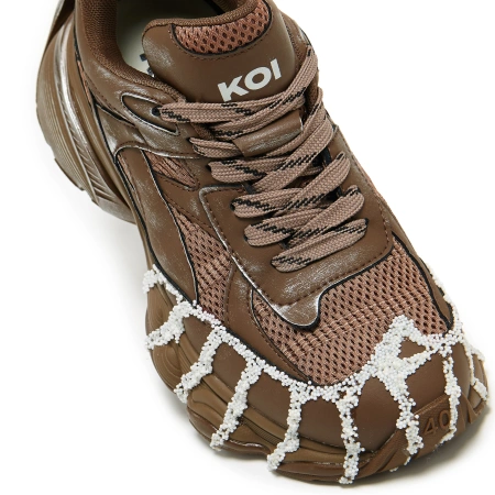 Кроссовки KOI Footwear Forest Lines Mega Chunky - Brown