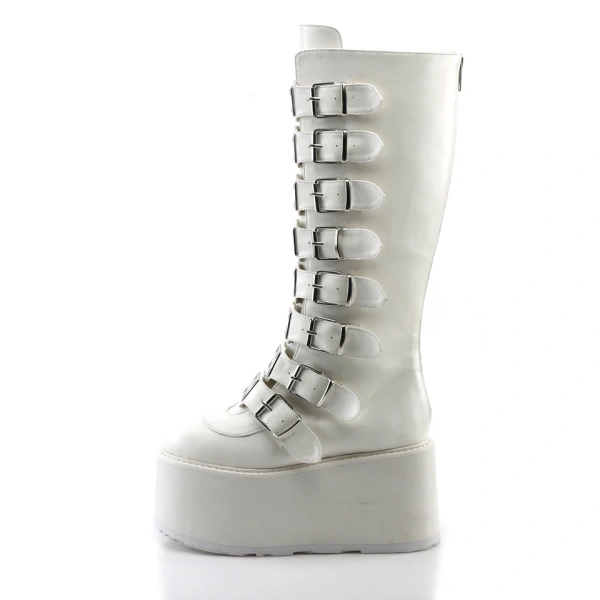 Ботинки Demonia DAMNED-318 White