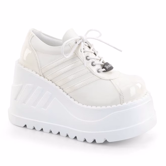 Ботинки Demonia STOMP-08-1 White