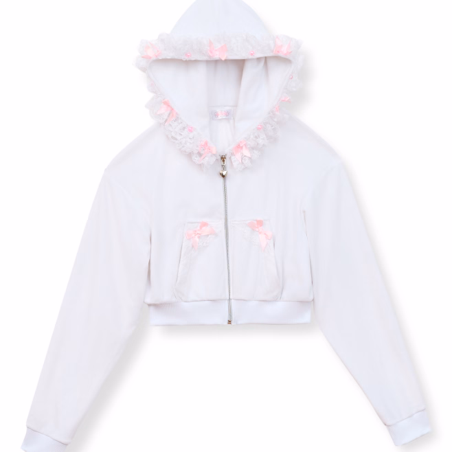 Зип-Худи PureAngelity CharmingLace-Zip