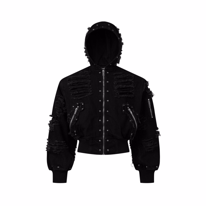 Жакет UNIZ WORLDWIDE Rogue Distressed Zip