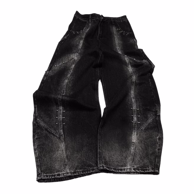 Джинсы bladnes WIDE DISTRESS