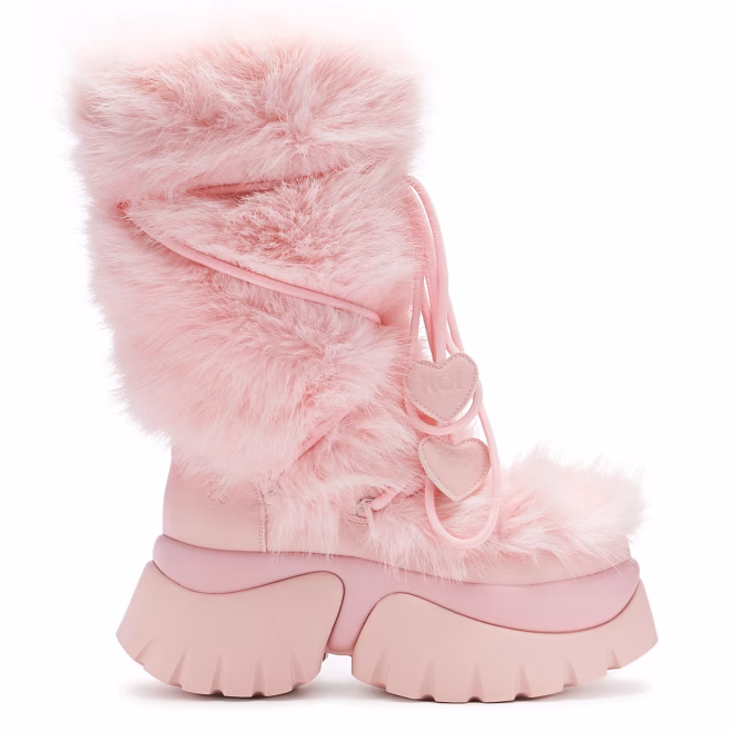 Ботинки KOI Footwear Kawaii Sasquatch Fluffy Snow - Pink