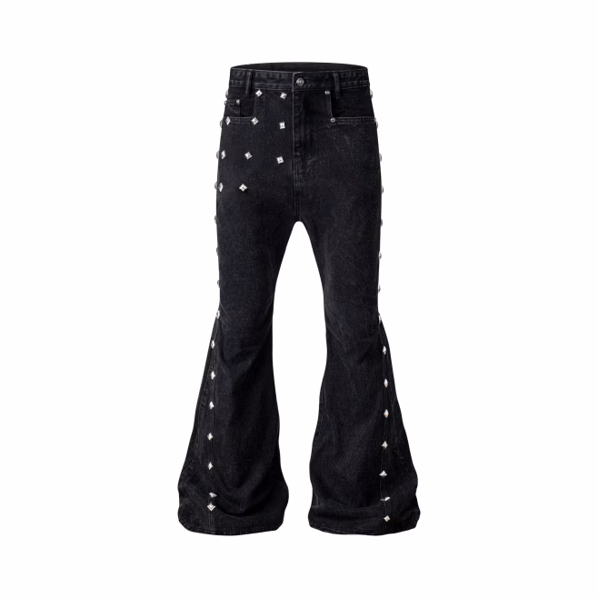 Джинсы-клеш UNIZ WORLDWIDE Egypt Washed Flare