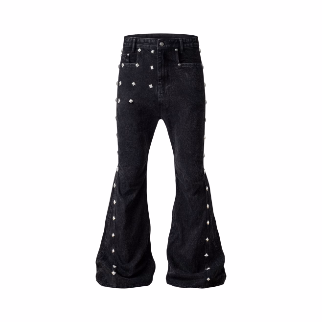 Джинсы-клеш UNIZ WORLDWIDE Egypt Washed Flare