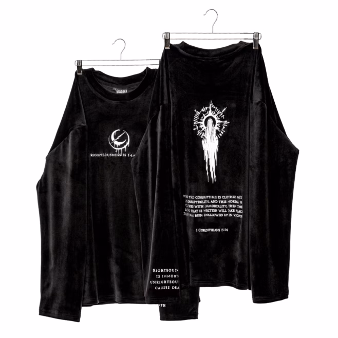 Лонгслив bladnes RIGHTEOUSNESS IS IMMORTAL