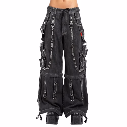 Джинсы Tripp Nyc SUPER O-RING BLACK