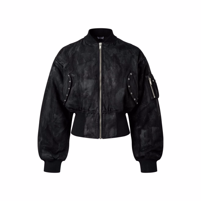 Жакет UNIZ WORLDWIDE Black Coating Bomber