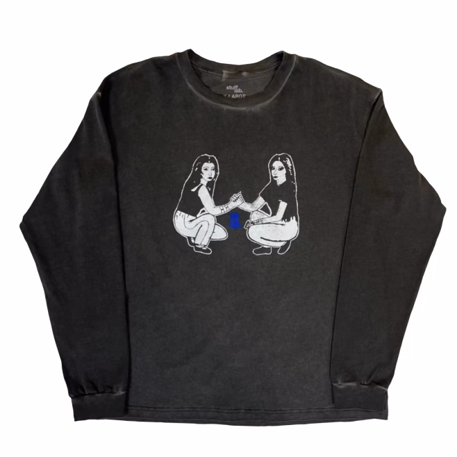 Лонгслив Stuff Lab DEGRADATION BLACK